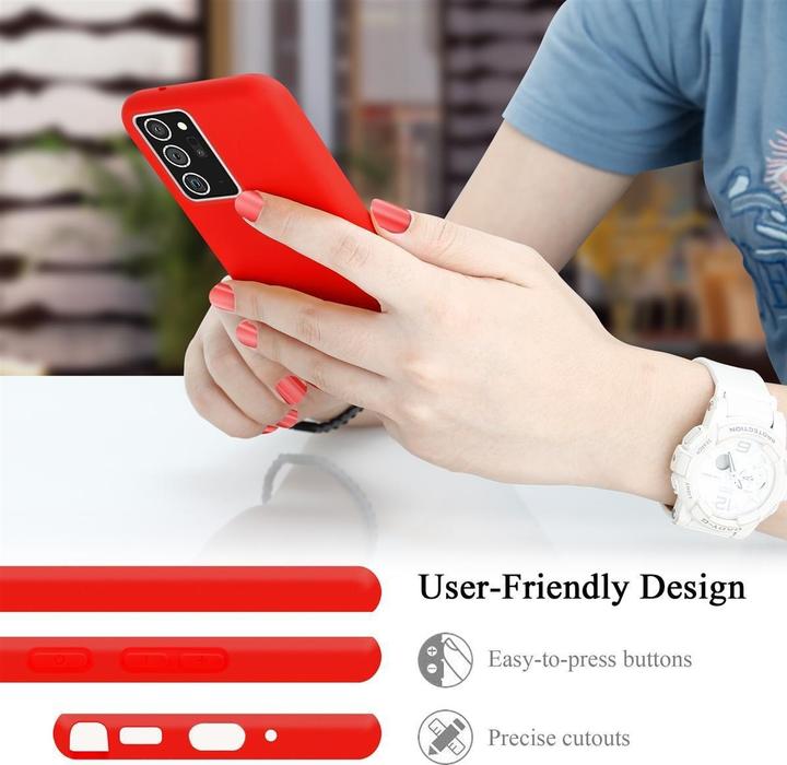 Image du produit Cadorabo TPU Liquid Silicone Case Cover (Samsung Galaxy Note 20+)