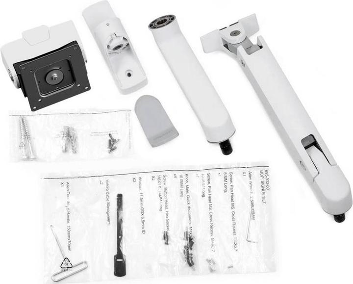 Produktbild Ergotron HX Arm With Very Heavy Duty Pivot Wall Mount White (Wand, 57.01")