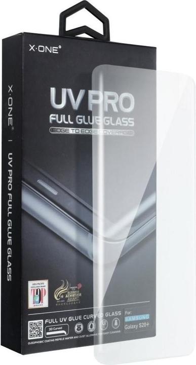 Produktbild Partner Telecom Schutzglas X-One UV PRO Tempered Glass X-ONE - für Samsung Galaxy S20 Plus (case friendly) (1 Stück, Samsung Galaxy S20+)