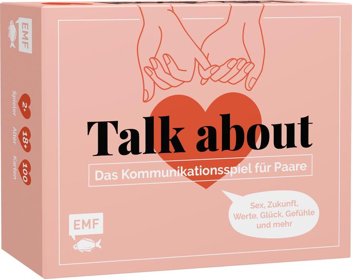 Kartenspiel: Talk about - Das Kommunikationsspiel für Paare (Kartenspiel, Deutsch)