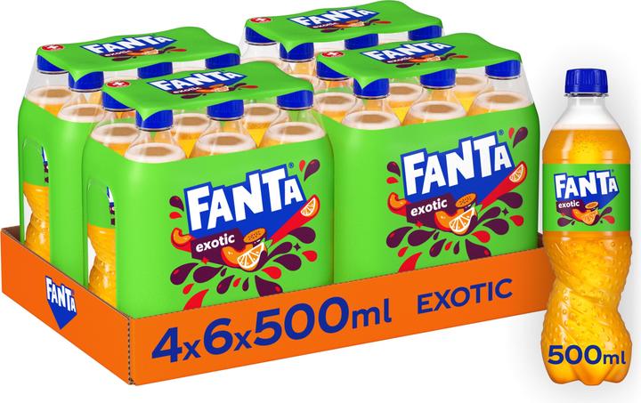 Actual product image Fanta Exotic (6 x 50 cl)