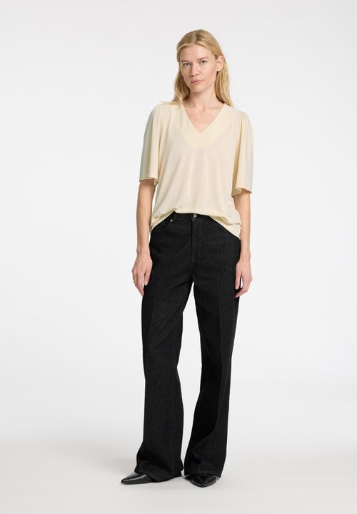 Immagine prodotto Selected Femme Top dalla vestibilità ampia con scollo a V (L)