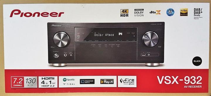 Image du produit Pioneer Vsx-932 (7.2 canaux, AM, FM)