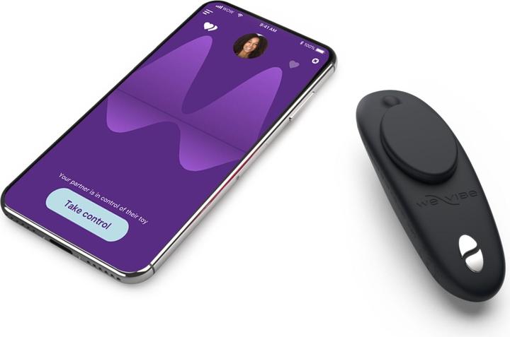 Actual product image We-Vibe Moxie+ Satin Black