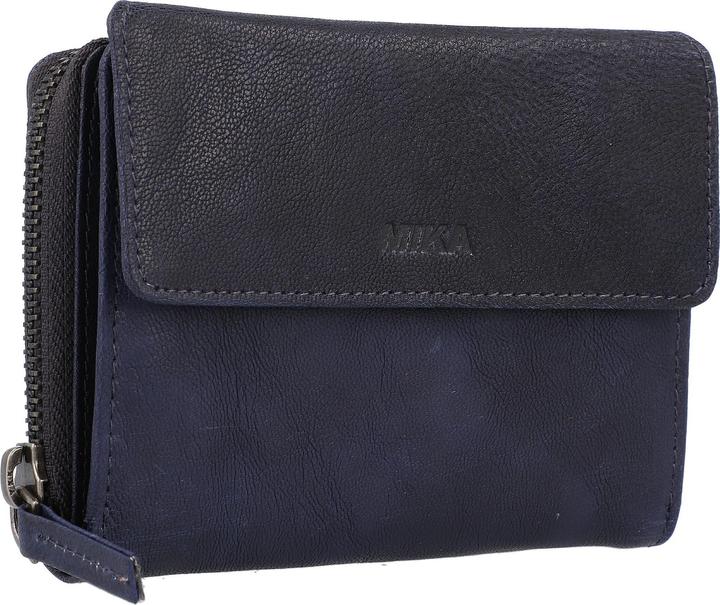 Immagine prodotto Mika Portafoglio da donna, in pelle, colore: navy