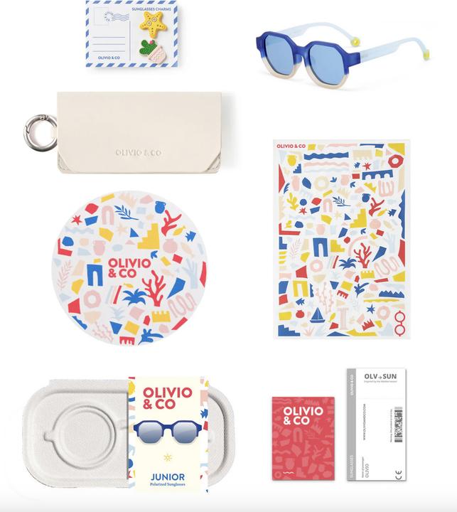 Immagine prodotto Olivio & Co Junior #D Sonnenbrille Colorblock Sea