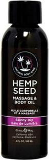 Produktbild Shots Skinny Dip Massage Oil with Vanilla Cotton Candy Scent - 2oz / 6 (60 ml)