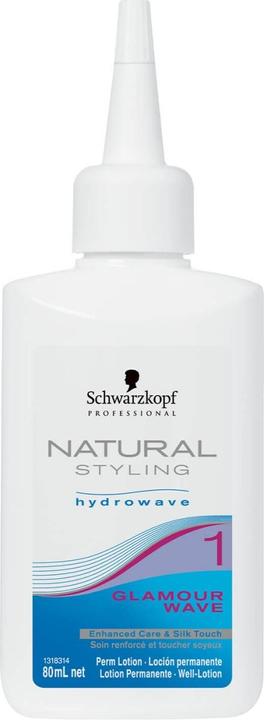 Schwarzkopf Professional Glamour 1 Natural Styling Hydrowave (Haargel, 80 ml)