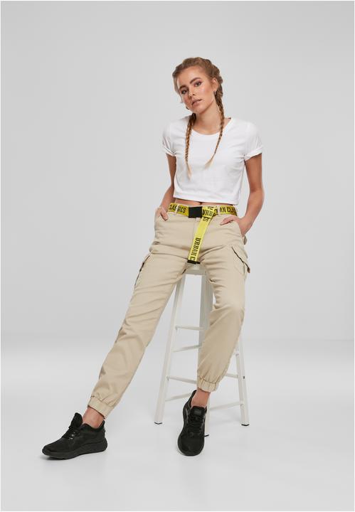 Actual product image Urban Classics Ladies High Waist Cargo Pants (29)