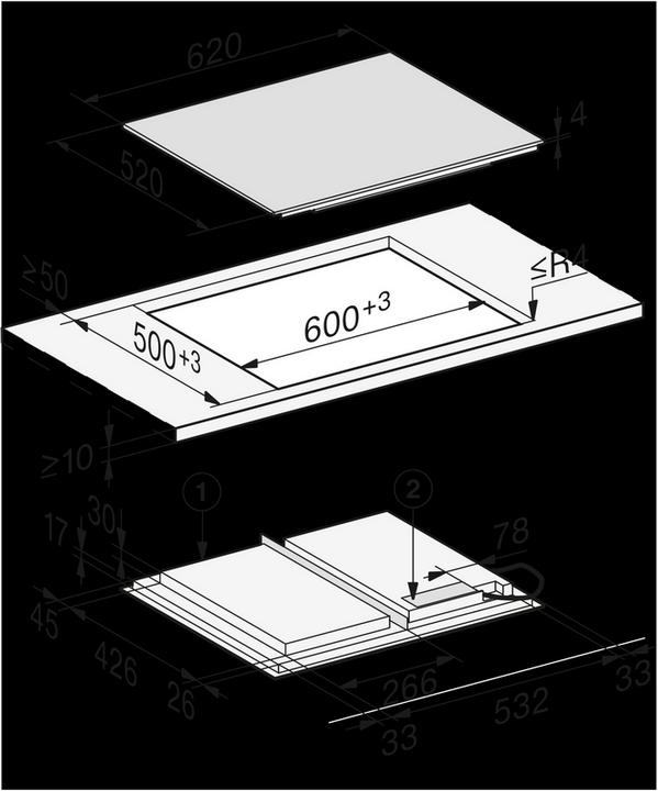 Produktbild Miele KM 7867-1 FL Diamond
