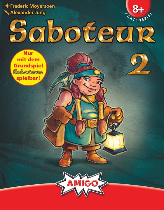 Actual product image Amigo Saboteur (German)