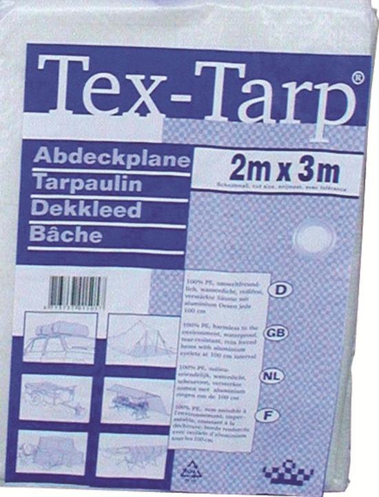 Produktbild EDE Plane Tex-Tarp 3 x 4 m Gewebe Gewicht 100 Gr., 4 x 5 m, 120 g/m² (4 x 3 m)