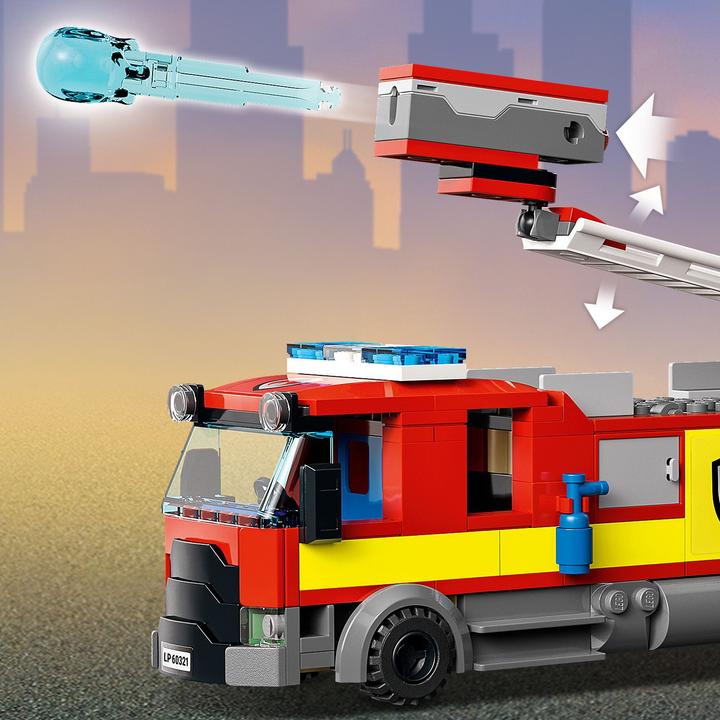 Produktbild LEGO Feuerwehreinsatz mit Löschtruppe (60321, LEGO City)
