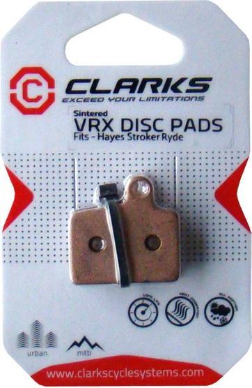 Actual product image Clarks Sintered brake pads Brakes, grey (Hayes, Sintered metal)