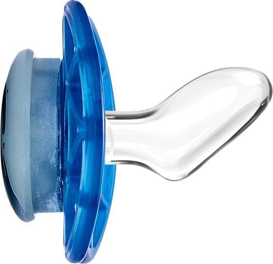 Actual product image Nuvita Air 55 Cool pacifier 0M+ symmetrical, night, apple brown (1 x)