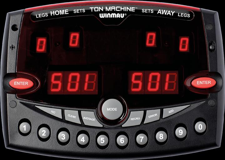 Winmau Ton Machine Professioneller Scorer
