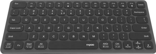 Image du produit Rapoo Clavier Avec Adaptateur USB-C Fr (DE, Filaire)