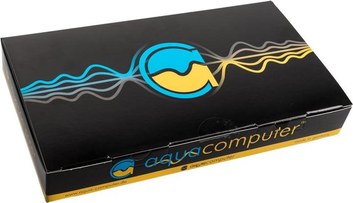 Actual product image Aqua Computer kryographics NEXT RTX 3080/3090 Strix GPU Backplate - active XCS