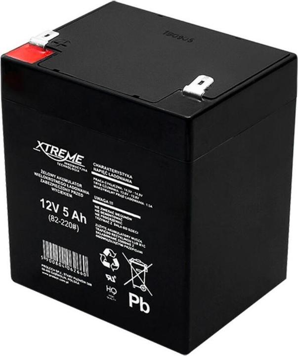 Xtreme Gel-Batterie 12V 5Ah 101x90x70 (5 Ah)