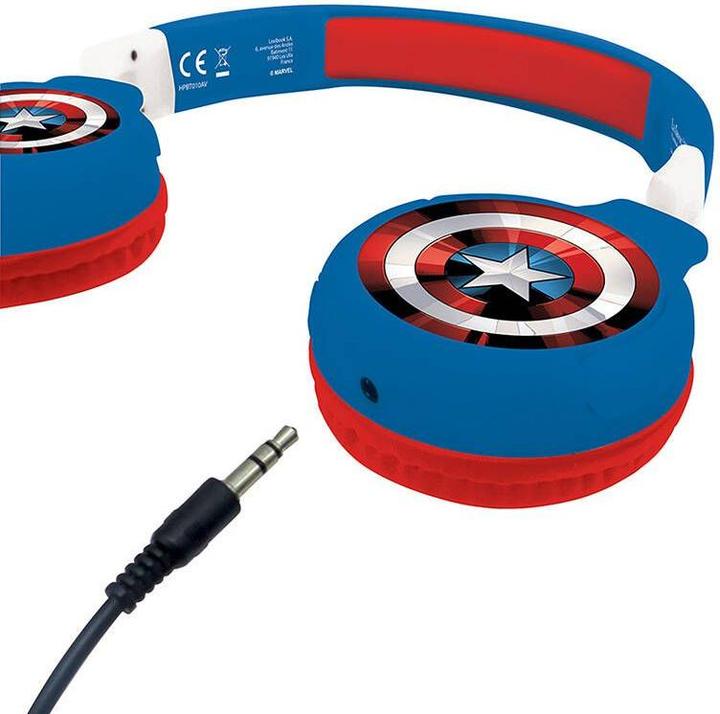 Produktbild Lexibook Avengers - 2 in 1 Bluetooth foldable Headphones (HPBT010AV)