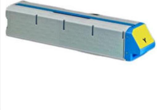 Actual product image OKI Yellow - Original - Toner cartridge - for PRO9542 (Y)