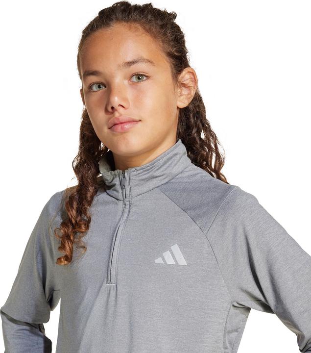 Immagine prodotto adidas Kid's Goto PZ 1/4 Zip Longsleeve Tee (164)
