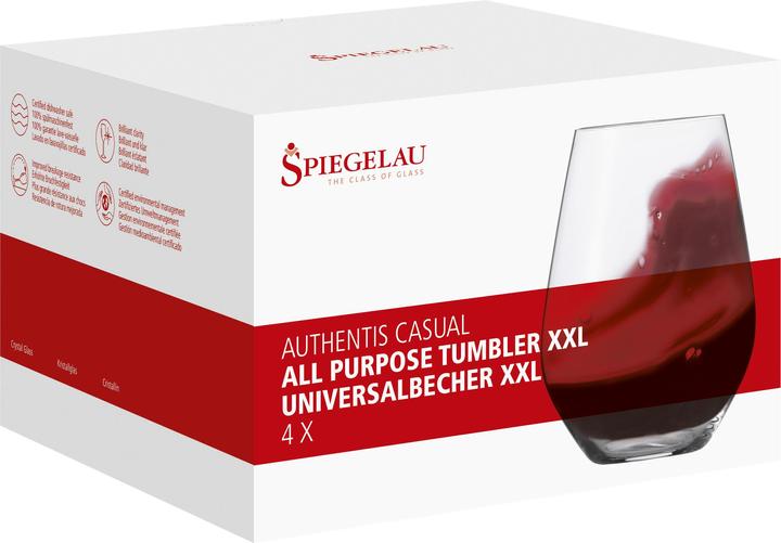 Produktbild Spiegelau Authentis Casual (63 cl, 4 Gläser)
