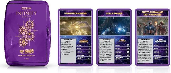 Actual product image Magni Top Trumps Collectables Marvel (German)