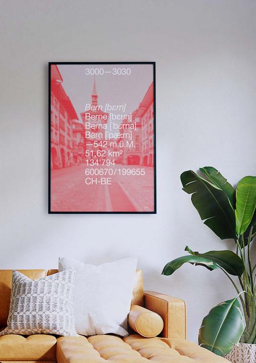 Produktbild Plakativ Bern Poster A2 (59.4 x 42 cm)