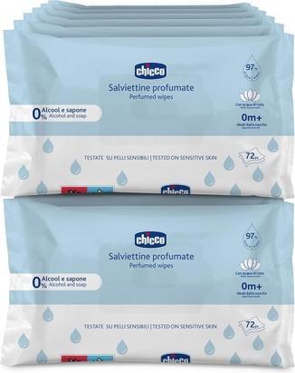 Actual product image Chicco Cleaning wipes, without flip cover, 72 pcs - 0m+ (72 Piece)