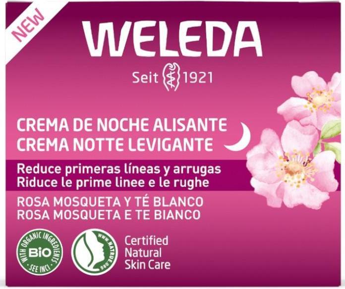 Immagine prodotto Weleda Crema Notturna Rassodante Rosa Mosqueta e T Bianco (40 ml, Crema notte)
