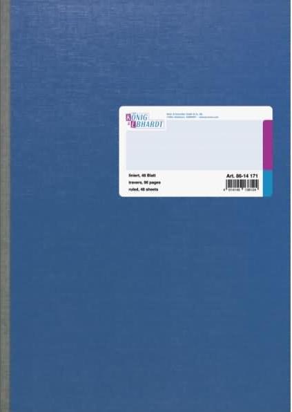Produktbild König & Ebhardt Restposten: K™NIG & EBHARDT Amerikanisches Journal, 48 Blatt (48 x)