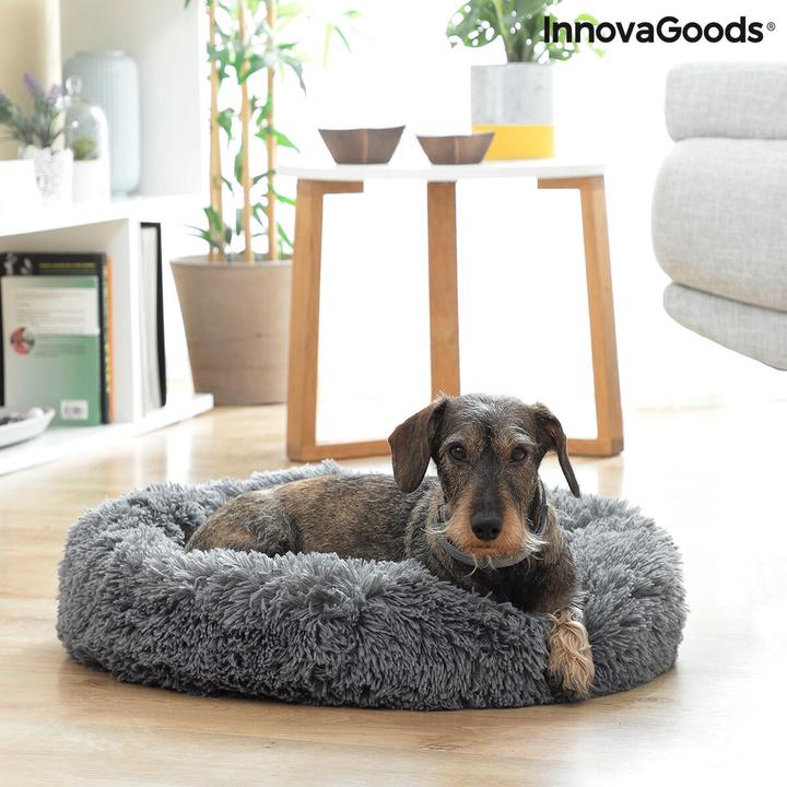 Actual product image InnovaGoods Anti-stress pet bed Bepess Ø 60 cm (Dog, Cat)
