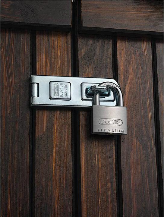 Actual product image Abus 4 padlock Quads 64TI/40 silver