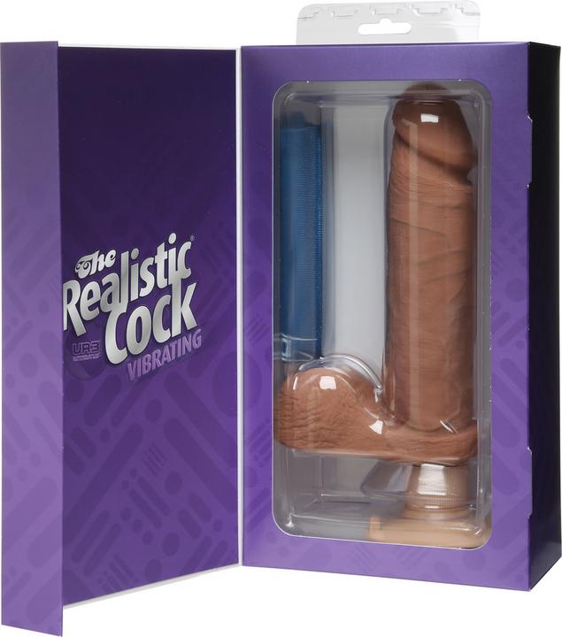 Actual product image Doc Johnson The Realistic Cock - UR3 - Vibrating