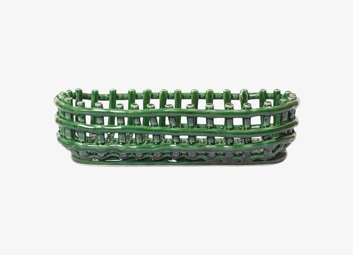 Actual product image Ferm Living Ceramic Basket (1 x, 30 x 15 x 8.5 cm)