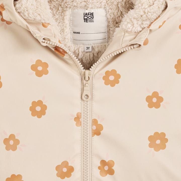 Actual product image La Redoute Collections Regenparka mit Kapuze & Plüschfutter (74, 80)
