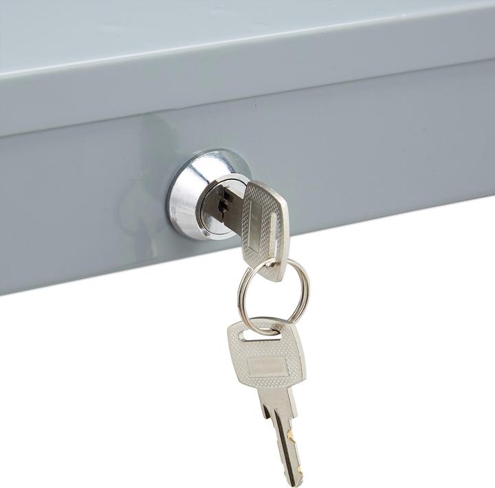 Actual product image Relaxdays Locking Cash Box
