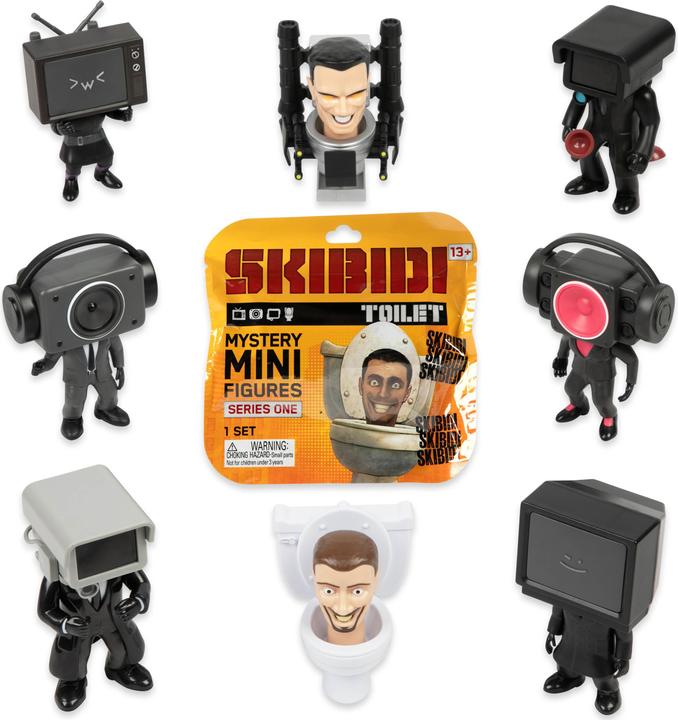 Produktbild Skibidi Toilet Minifigur