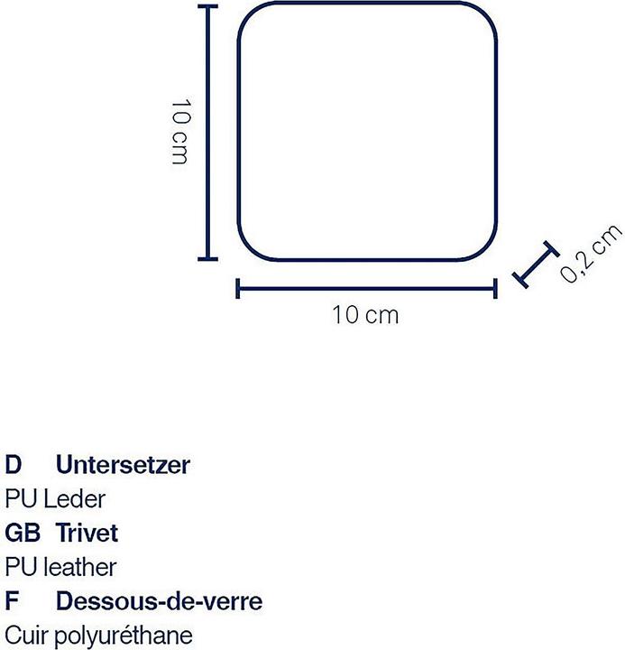 Immagine prodotto Kela Kimara (4 x, Sottobicchiere in vetro)