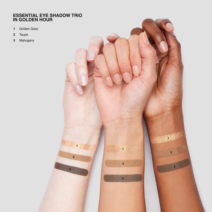 Actual product image Bobbi Brown Essential Eye Shadow Trio Golden Hour (Golden hour)