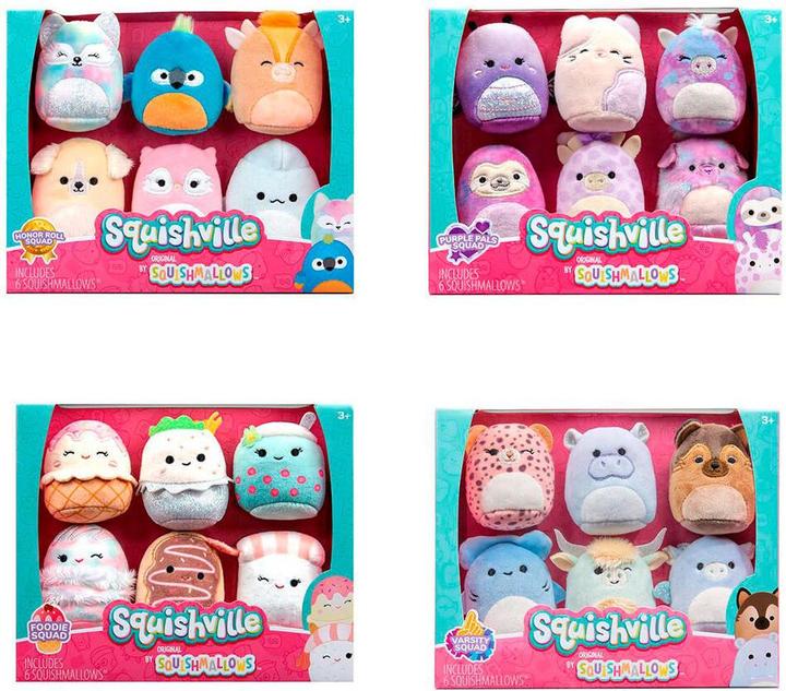 Produktbild Jazwares Squishmallows Plüschtier-Set sortiert 5cm