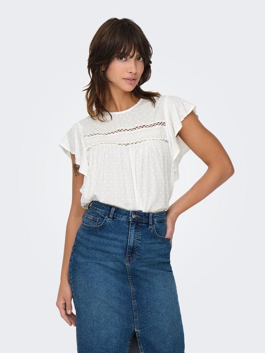Immagine prodotto JdY Locker geschnitten V-Ausschnitt Voluminöser Armschnitt Top Top (XS)