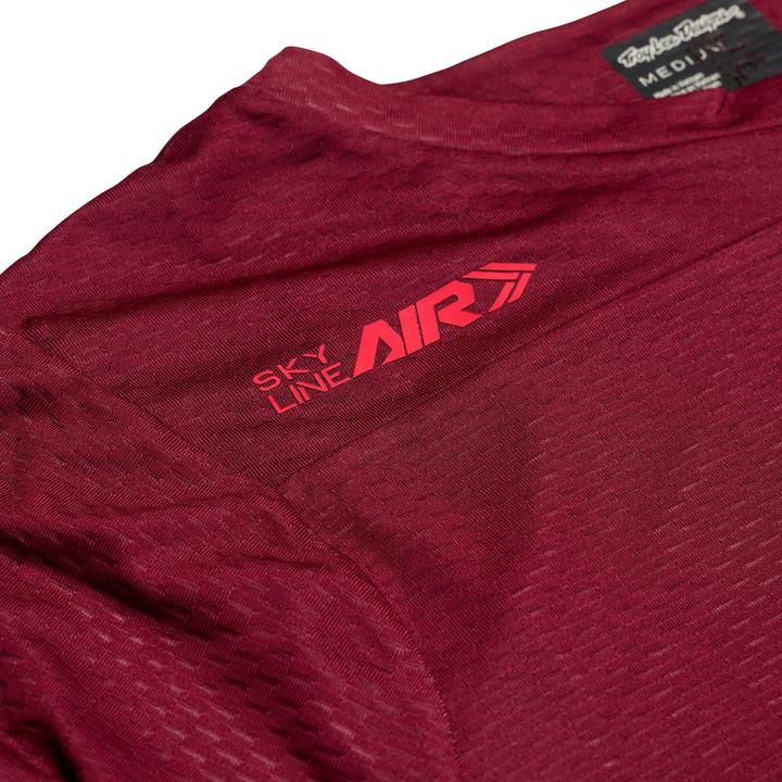 Image du produit Troy Lee Designs Skyline Air SS Jersey, Mono, oxblood, XL (XL)