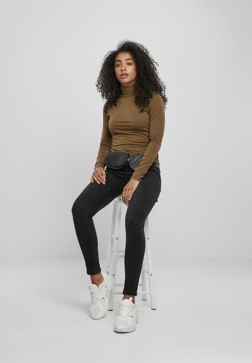 Actual product image Urban Classics Ladies Basic Turtleneck LS - 8662 (XS)
