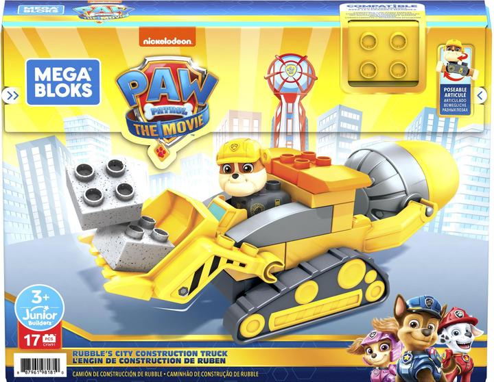 Image du produit Mega Bloks La Pat'Patrouille - Engin de construction de Ruben - Jeu de construction - Dès 3 ans