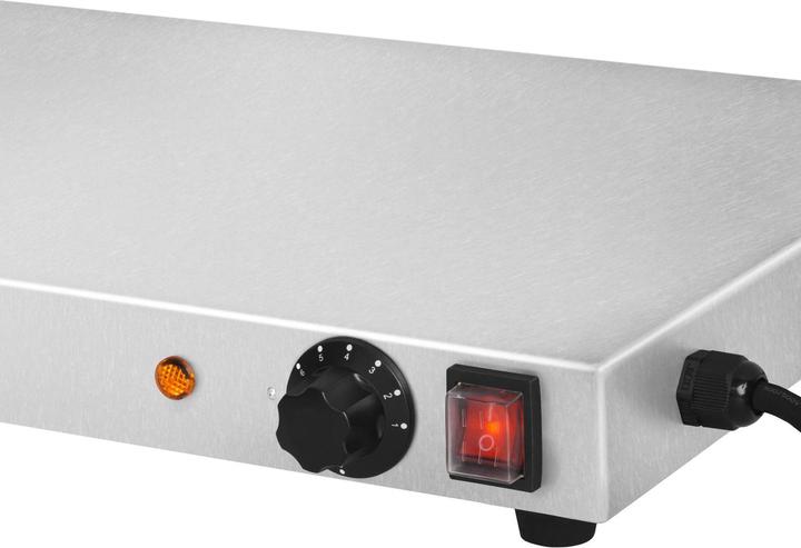 Produktbild Royal Catering Warmhalteplatte 600 W Edelstahl Wärmeplatte Wärmer Speisenwärmer 35 90 °C
