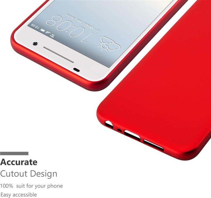 Image du produit Cadorabo Couverture métallique mate TPU (HTC One A9)