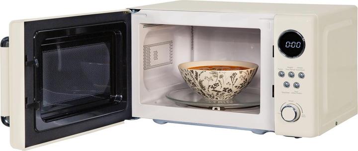 Immagine prodotto Russell Hobbs RHM2044C – Retro Solo Digitale Mikrowelle, 20 L, Creme (Spina UE, 20 l)