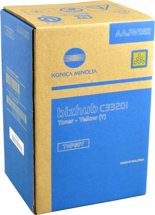 Immagine prodotto Konica Minolta Toner Konica-Minolta TNP-80 TNP80 Giallo (AAJW252) (Y)